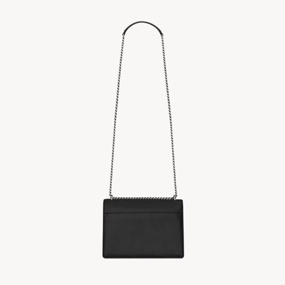 SAINT LAURENT Sunset medium chain bag in smooth leather - Picture 3 of 7